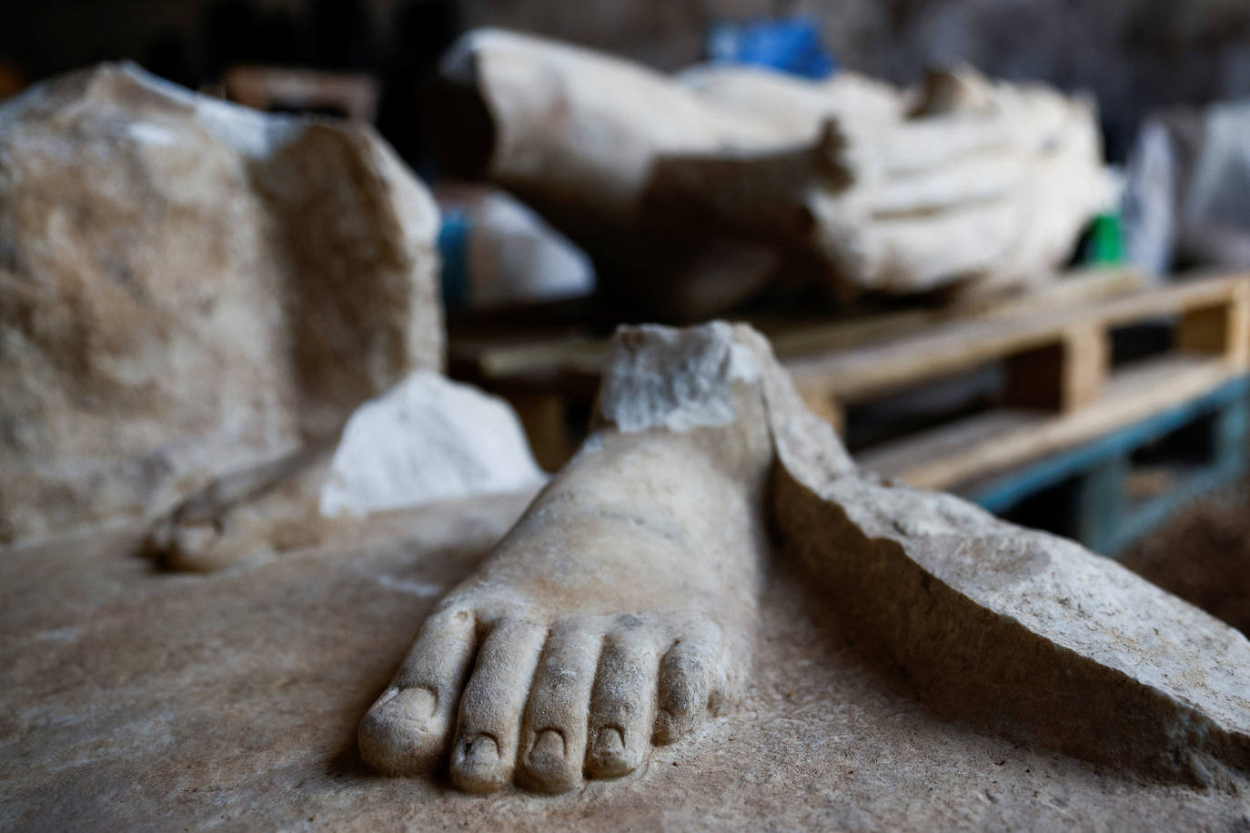 Fotos: Impresionante hallazgo en la Vía Apia de Roma