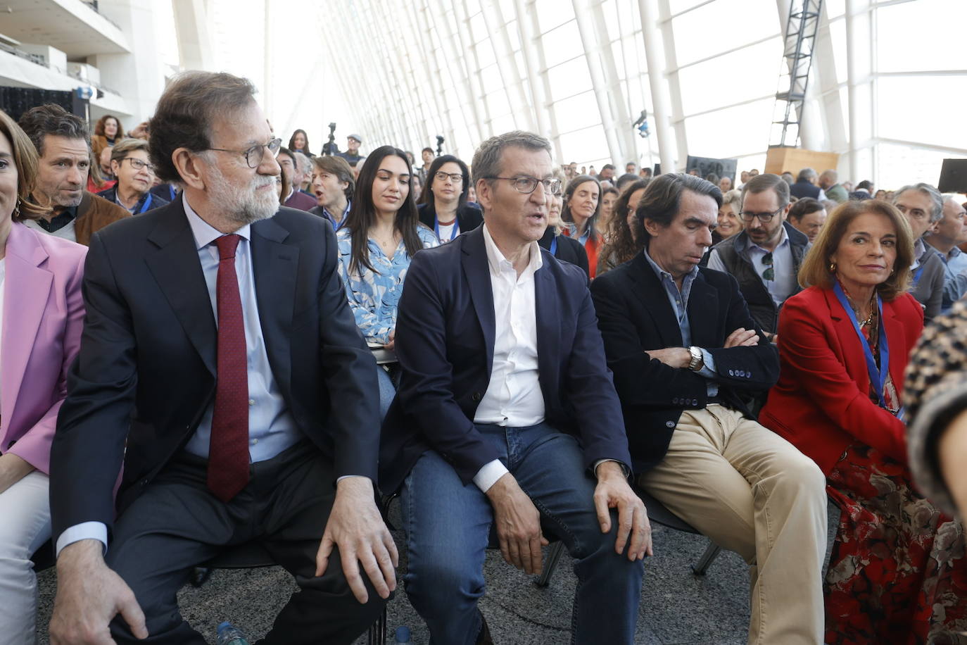 Fotos: Así ha sido la clausura del acto del PP celebrado este fin de semana en Valencia