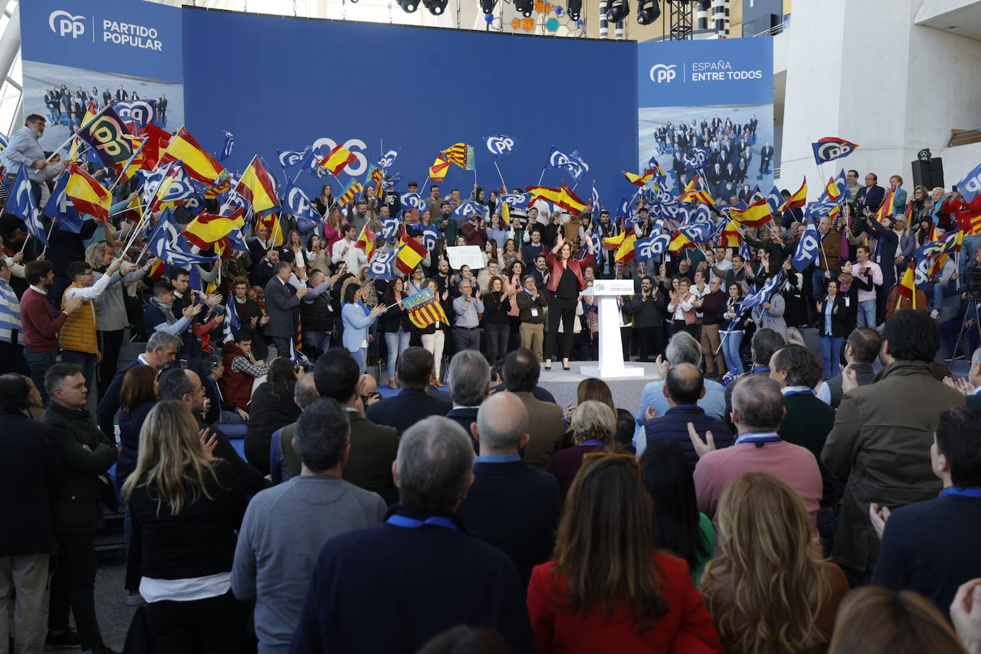 Fotos: Así ha sido la clausura del acto del PP celebrado este fin de semana en Valencia