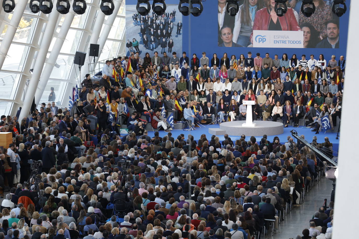 Fotos: Así ha sido la clausura del acto del PP celebrado este fin de semana en Valencia