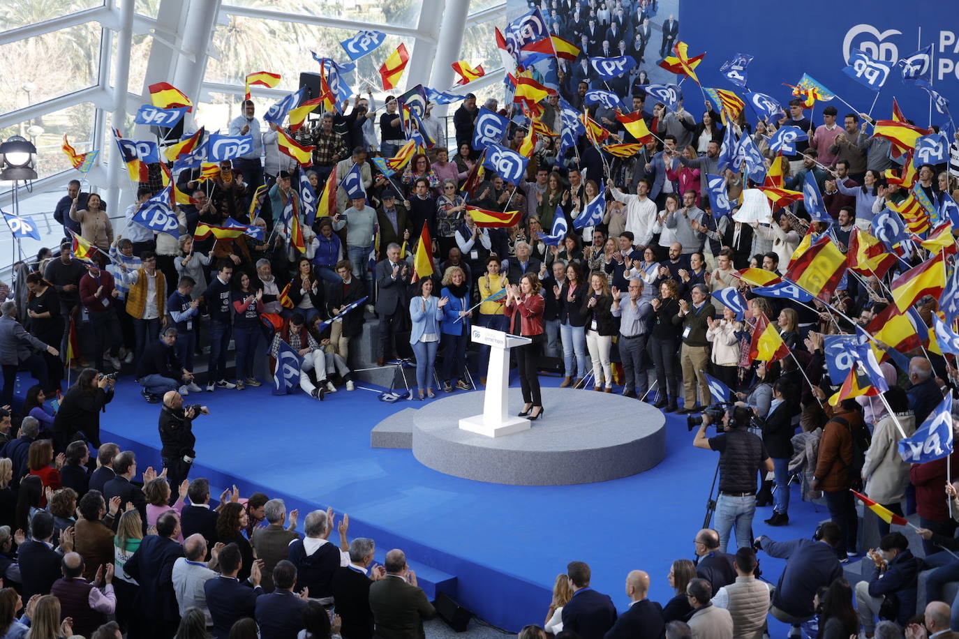 Fotos: Así ha sido la clausura del acto del PP celebrado este fin de semana en Valencia