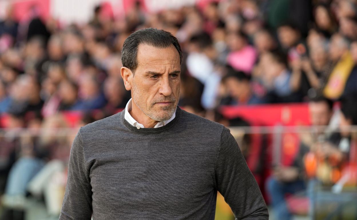 Voro González, entrenador del Valencia. 