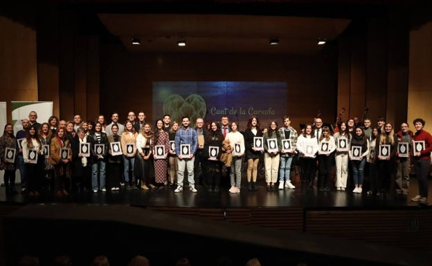 Imagen principal - El homenaje celebrado en el Auditorio. 