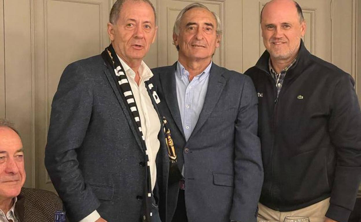 Subirats, García-Fuster y Fernando, en la Tertulia Torino. 