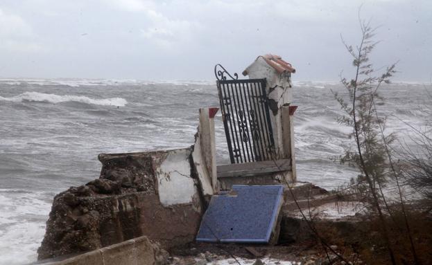 Galería. El temporal azota la Comunitat.