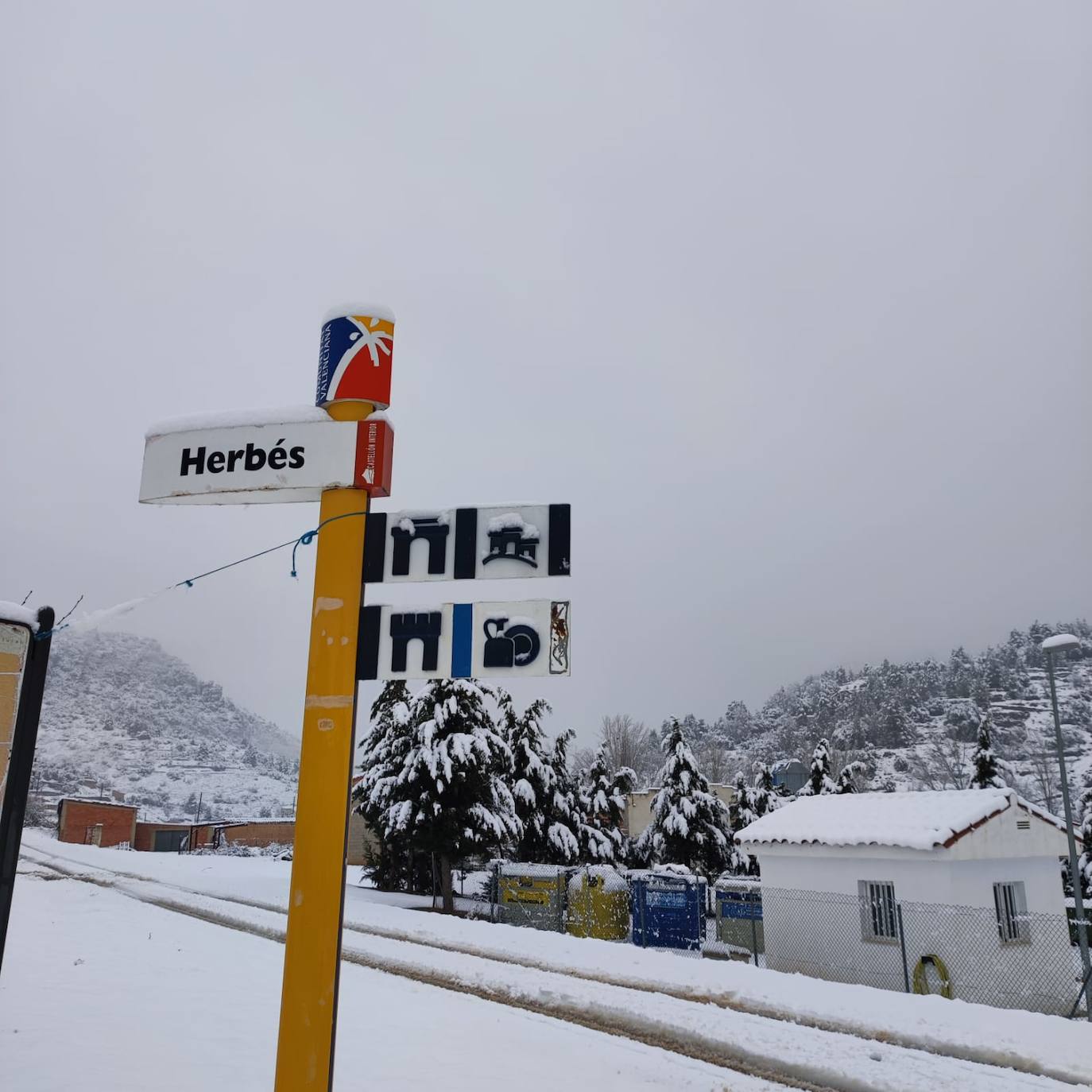 Nieve en Herbés