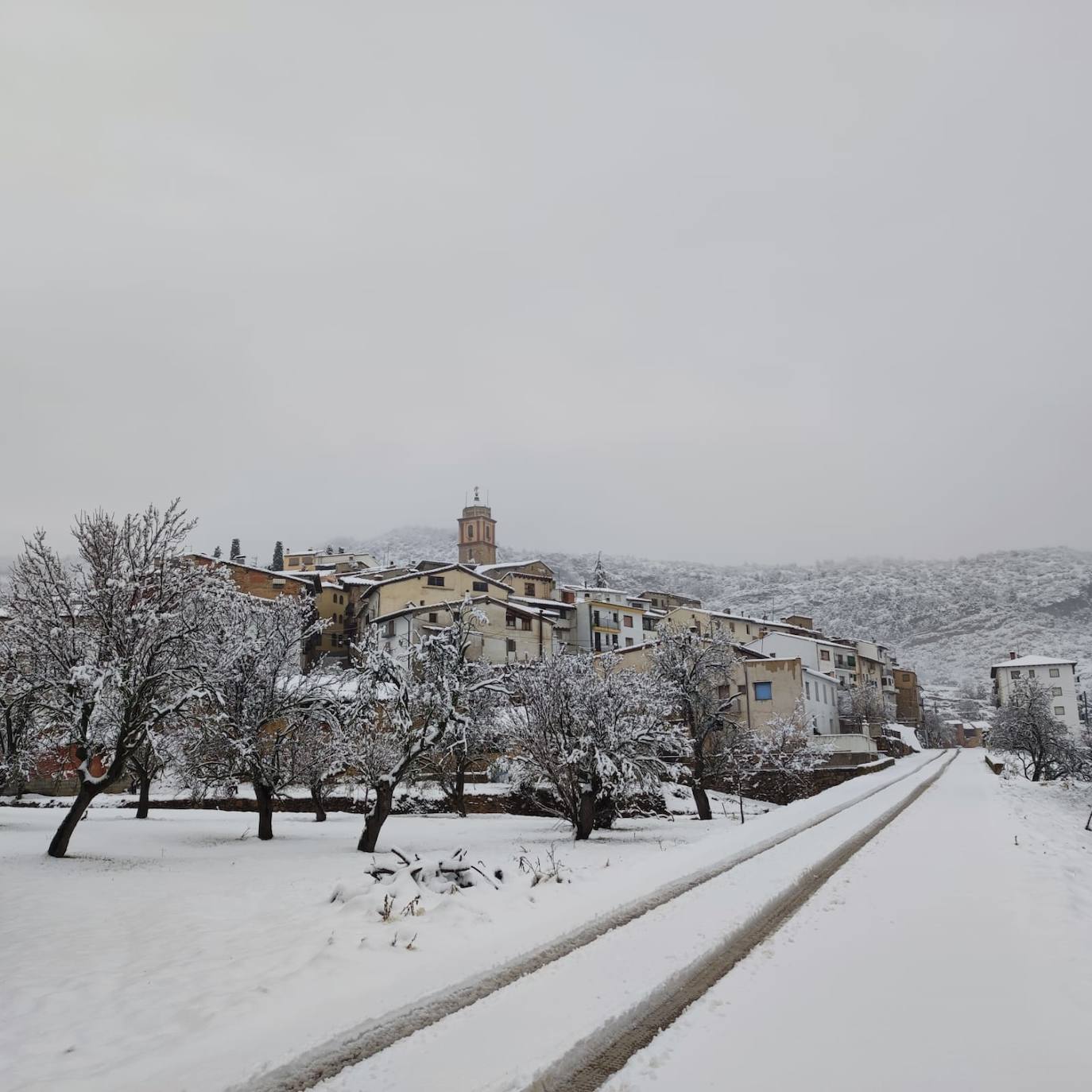 Nieve en Herbés