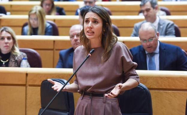 Irene Montero, ministra de Igualdad