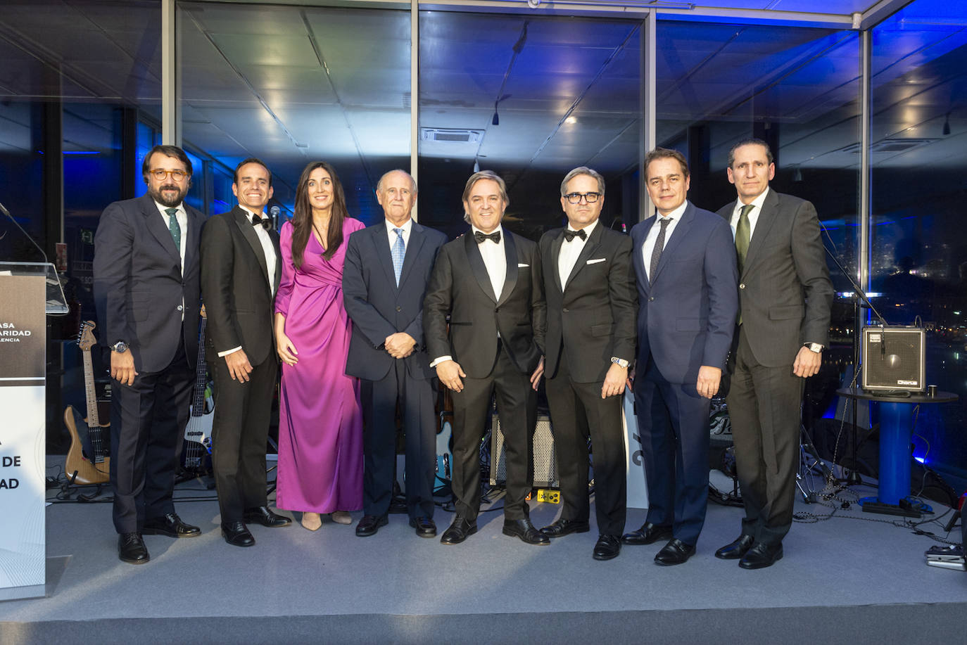 Luis Miralles, Antonio y Pablo Jordán, Lourdes Vañó, Salvador Andrés, Fernando Valle, Joan M.  Ibáñez y Josep Viosques.