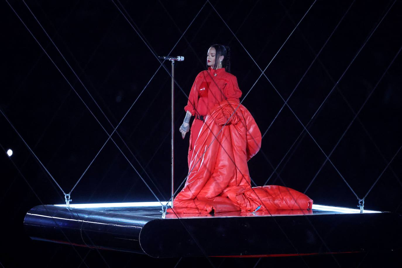 Fotos: Rihanna, reina en la Super Bowl