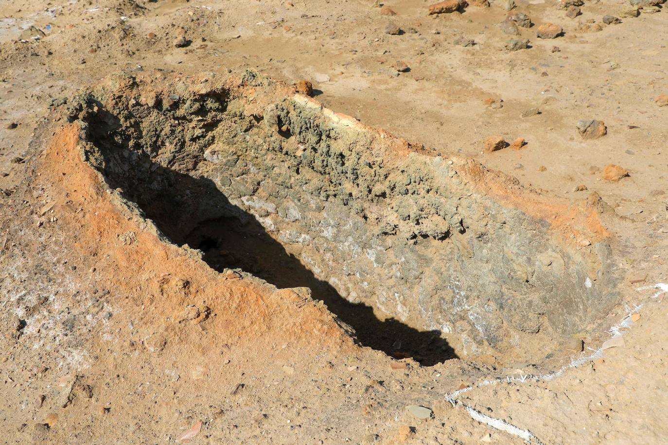 Fotos: Descubren el bar más antiguo del mundo enterrado en el desierto