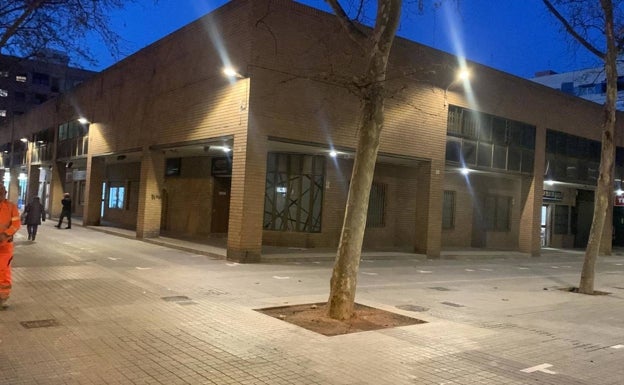 Zona en la que se ubicarán las oficinas de Asuntos Sociales en el Mercado de Benicalap. 