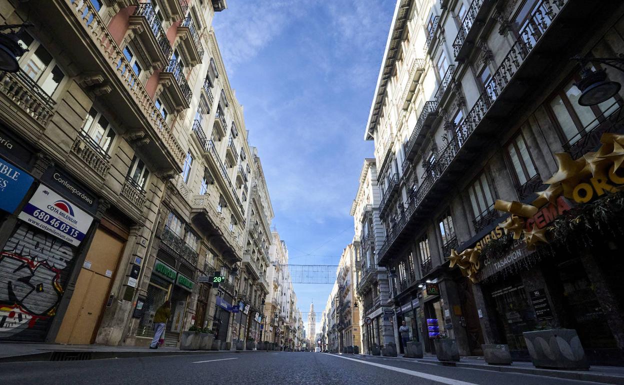 Edificios de viviendas en Valencia. 