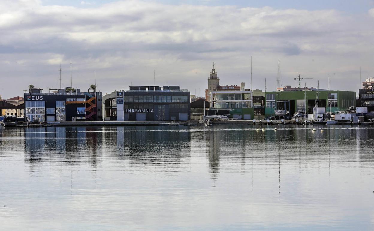 Vista general de la Marina, con alguna de las empresas tecnológicas instaladas. 