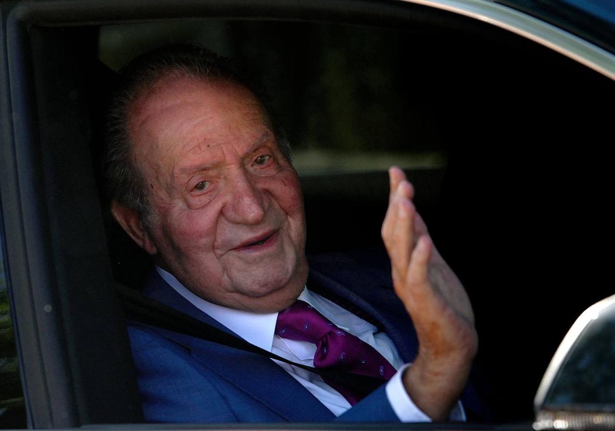 El rey emérito, Juan Carlos, en una imagen de archivo