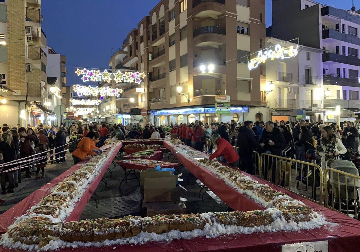 El roscón del año pasado.