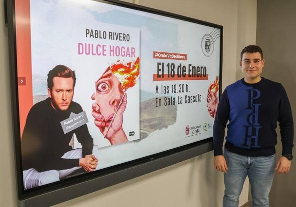 Pablo Rivero sumerge a los lectores en su último thriller 'Dulce hogar' en una nueva edición de 'Onda va de llibres'