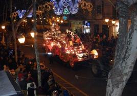 Cabalgata de Reyes en Dénia, en una imagen de archivo.