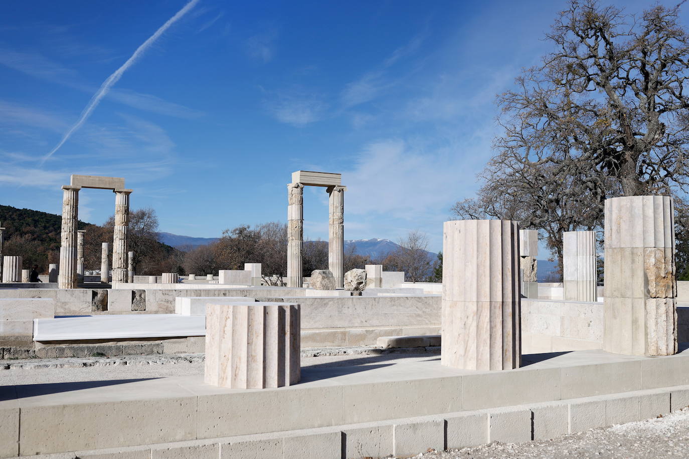 Grecia inaugura el espectacular palacio restaurado de Filipo II