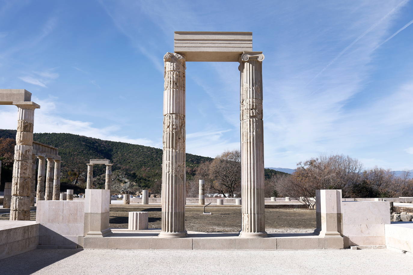 Grecia inaugura el espectacular palacio restaurado de Filipo II