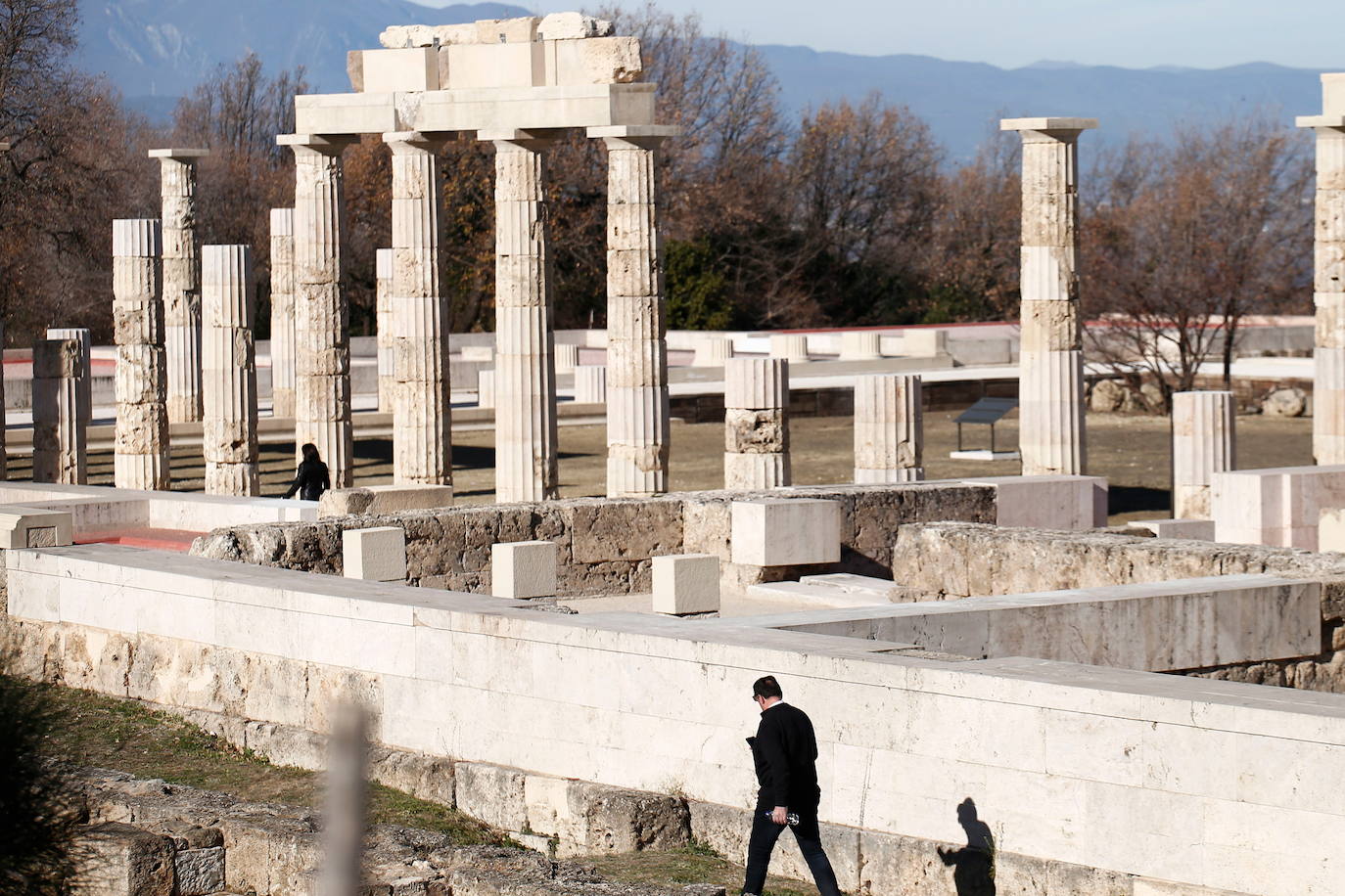 Grecia inaugura el espectacular palacio restaurado de Filipo II