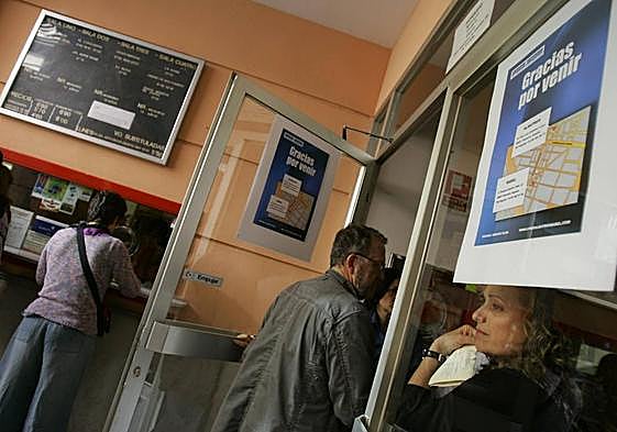 Antiguos cines Albatros, cerrados en 2010.