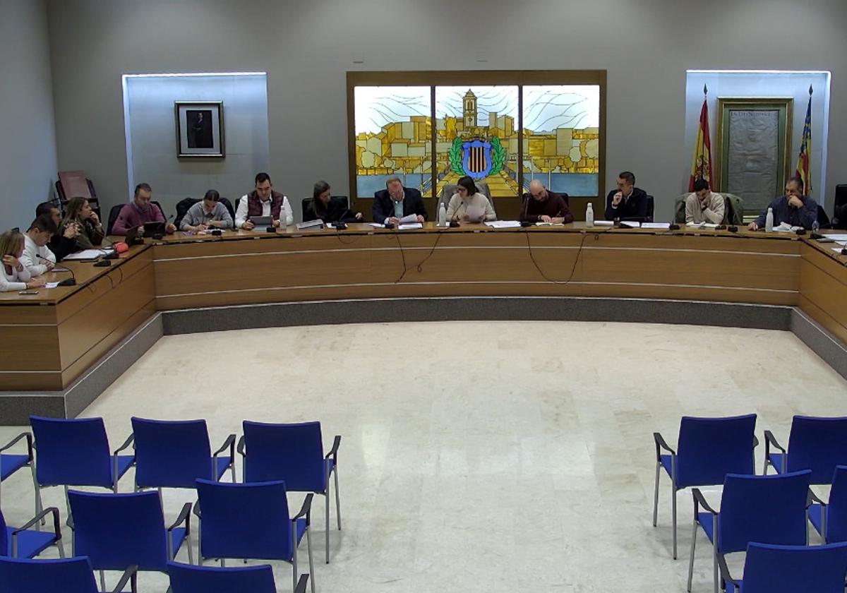 Pleno del Ayuntamiento de Carlet.