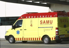 Ambulancia del SAMU.