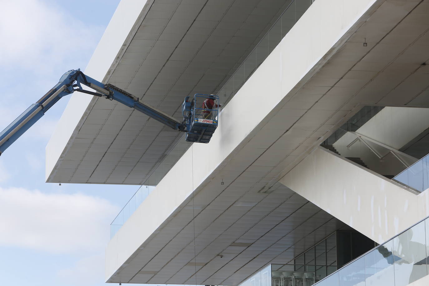 Fotos de la rehabilitación del Veles e Vents de Valencia