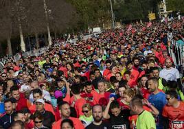 Salida de la 10K del pasado año.