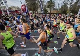 Miles de corredores volverán a tomar el Paseo de la Alameda.