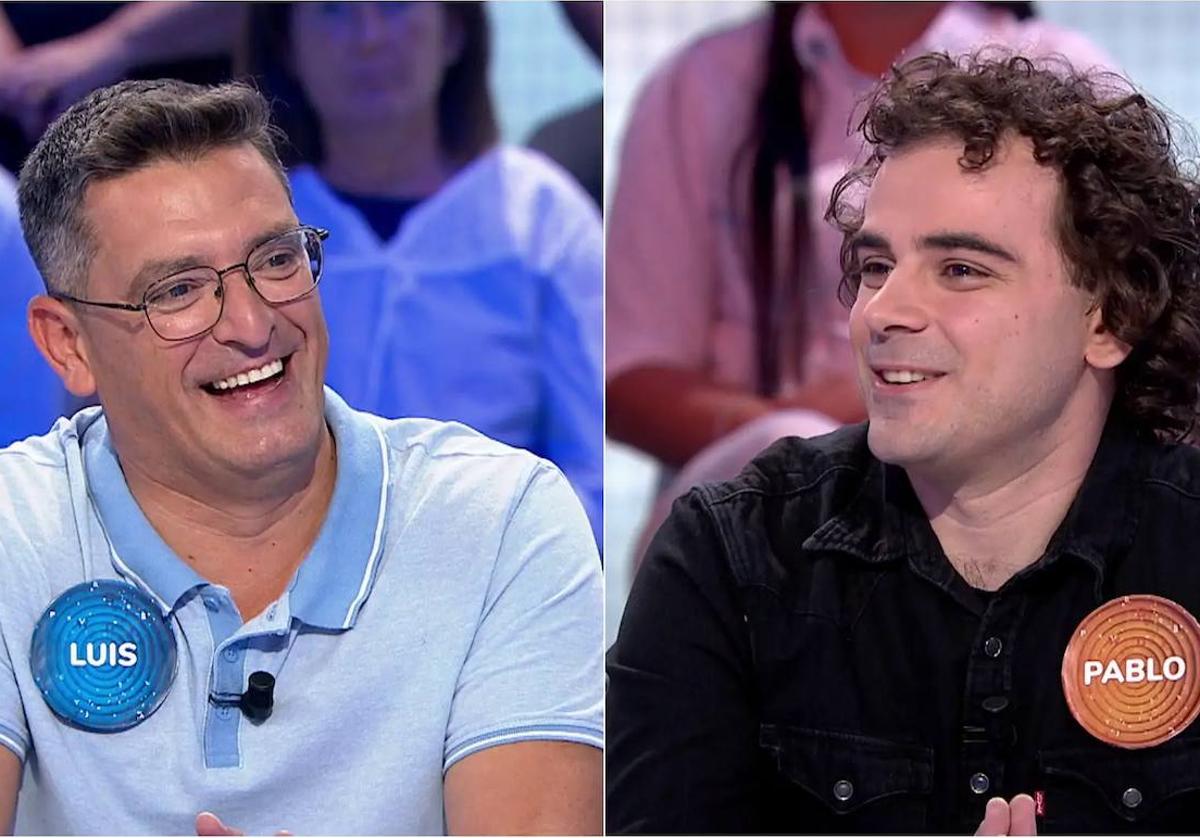 Luis de Lama y Pablo Díaz se reencuentran en 'Pasapalabra'.