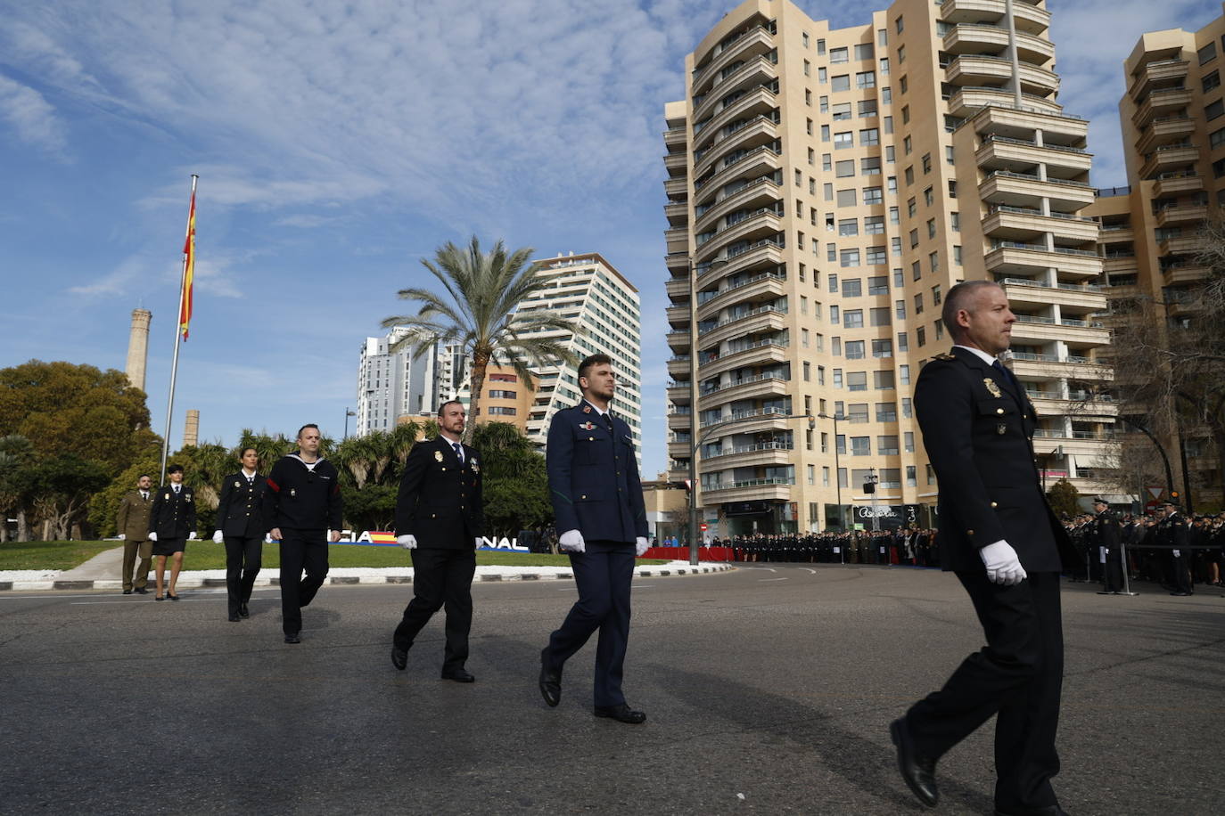 Todas las imágenes de la celebración del bicentenario de la Policía Nacional en Valencia