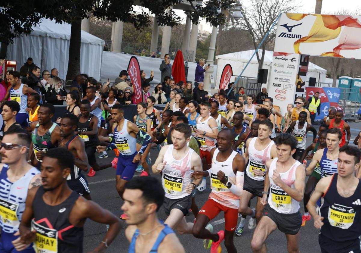 Salida de la 10K de 2024.