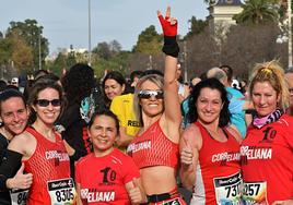 Deportistas populares en la 10K Valencia Ibercaja