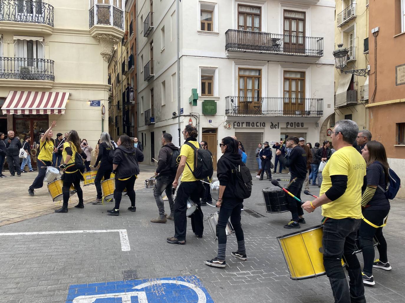 Manifestación de las Magas republicanas en Valencia