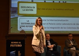 Paula Llobet, presidenta del Consejo de Administración del Palacio de Congresos y concejala en el Ayuntamiento de Valencia.