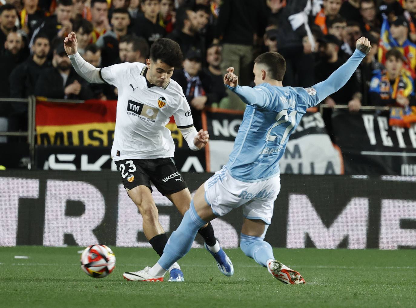 Las mejores imágenes del Valencia CF - RC Celta de Copa del Rey