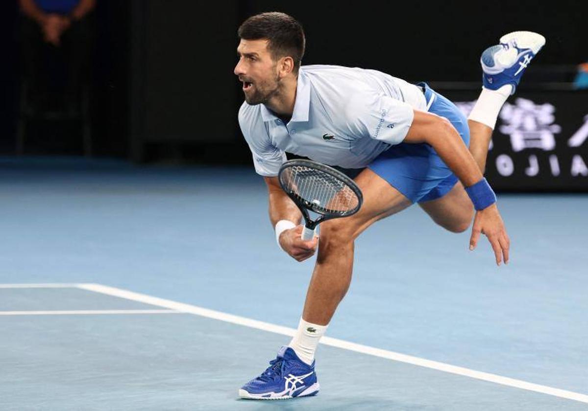 Djokovic saca ante Popyrin.