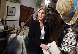 La consellera en la Casa Zulema.