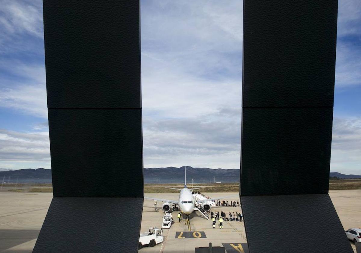 Aeropuerto de Castellón en una imagen de archivo.