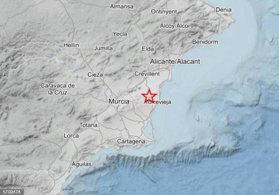El terremoto ha tenido su epicentro en Los Montesinos.