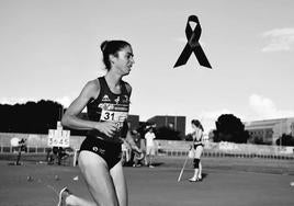 La joven Alba Cebrián en una fotografía difundida por el Club de Atletismo Celtíberas.