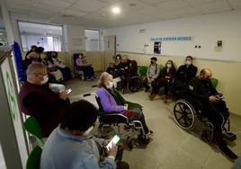 Sala de espera de Urgencias de un hospital.