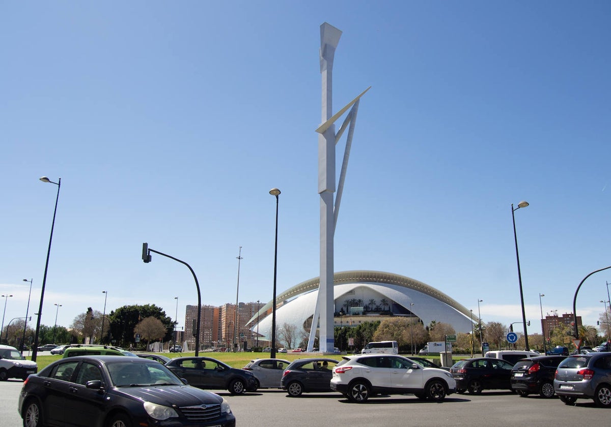Escultura del Parotet, en Valencia.