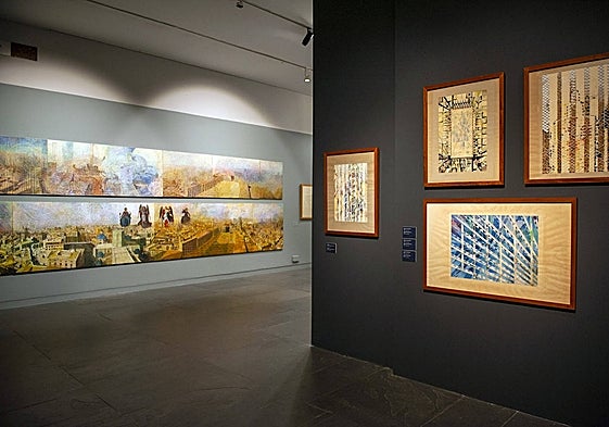 La muestra presenta la pasión que por Valencia tenía el artista Vicente Gómez García.