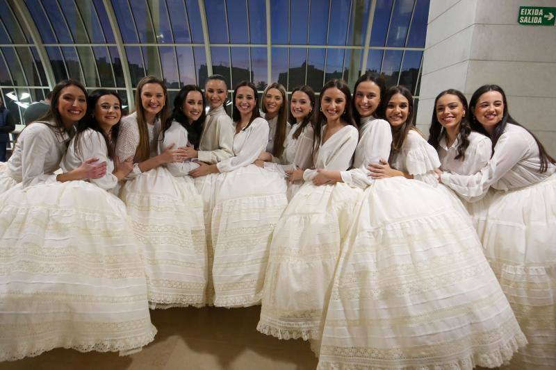 Ensayo de la exaltación de las falleras mayores de Valencia