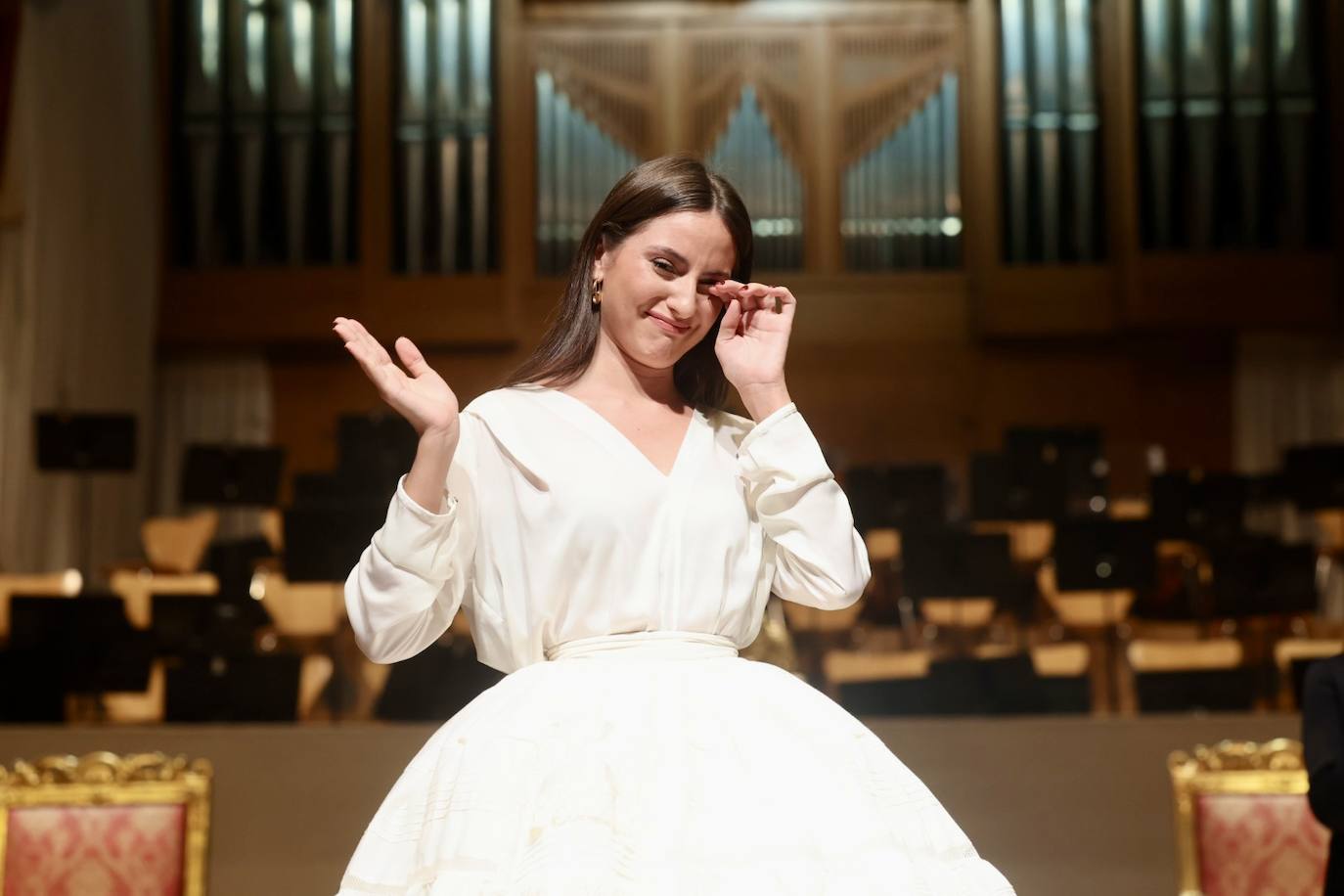 Ensayo de la exaltación de las falleras mayores de Valencia