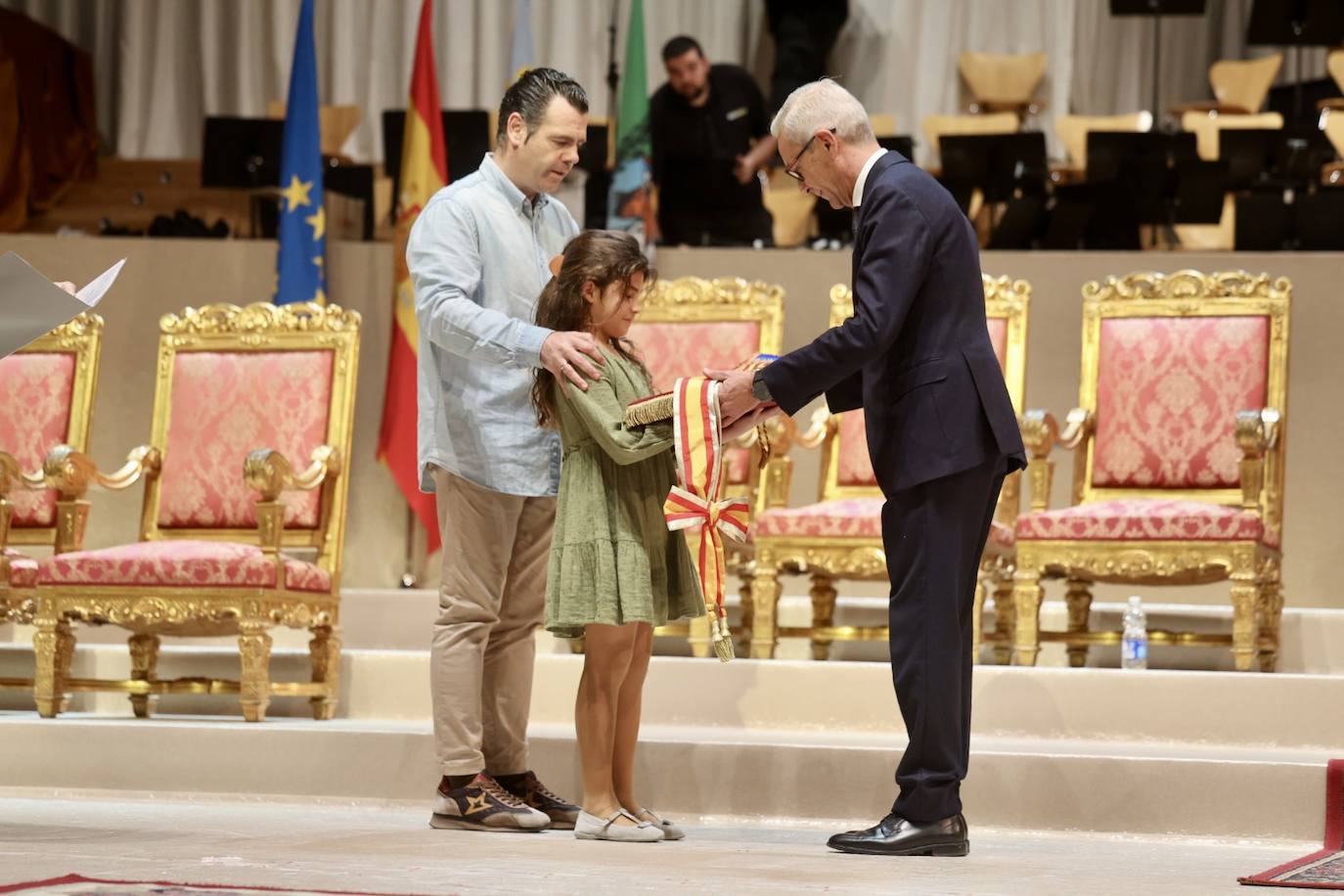 Ensayo de la exaltación de las falleras mayores de Valencia