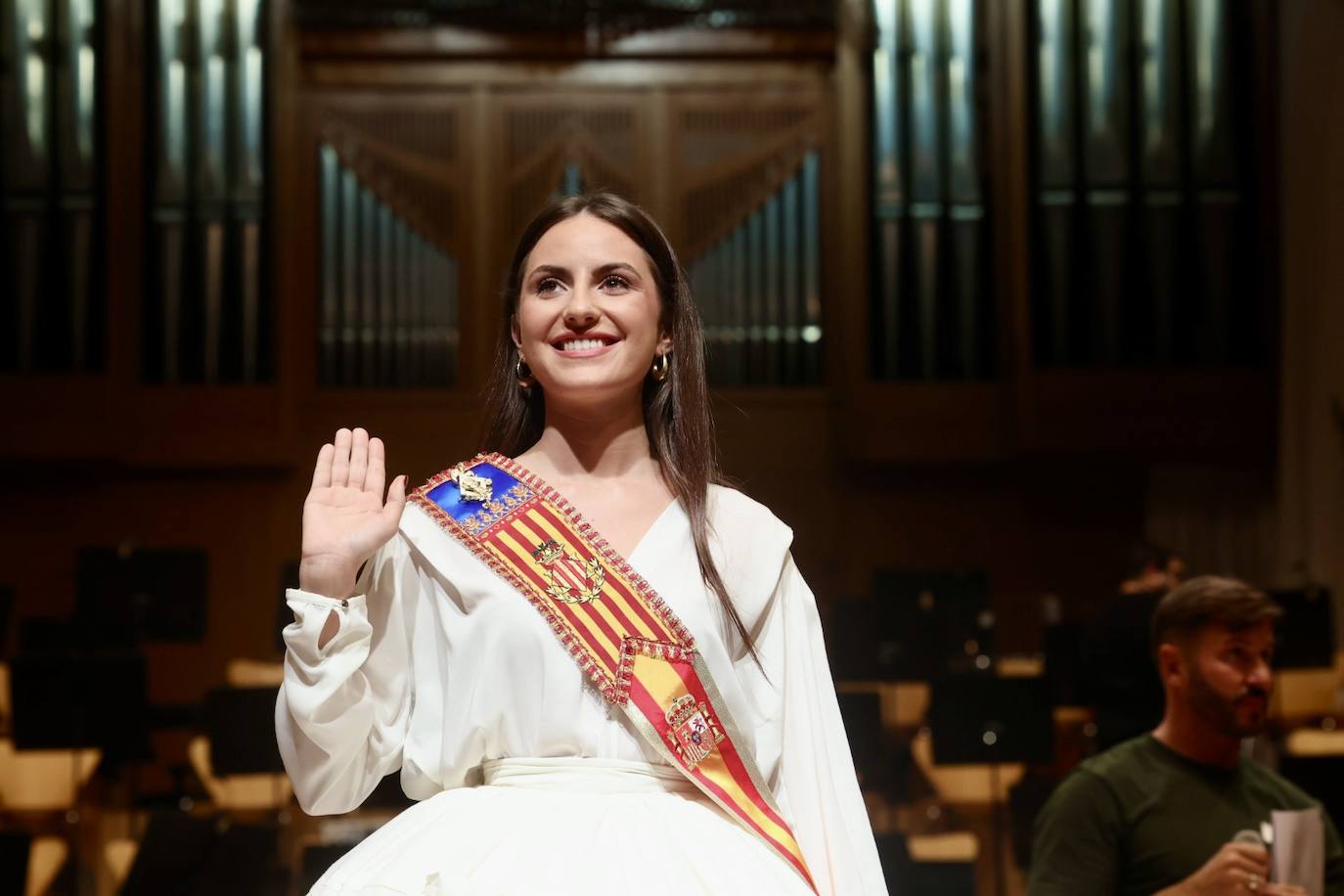 Ensayo de la exaltación de las falleras mayores de Valencia